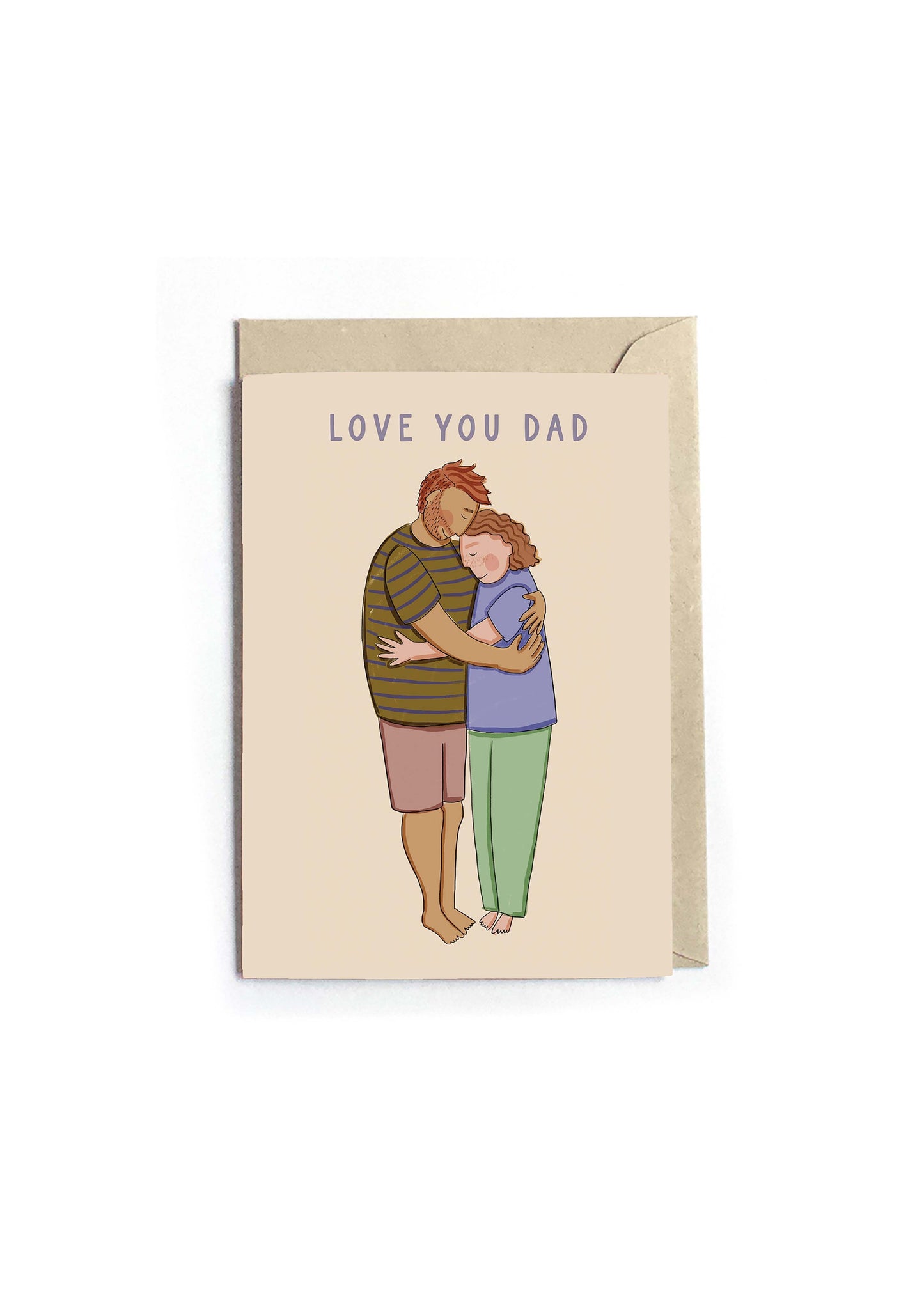 Greeting Card - Happy Father's Day, Love You Dad