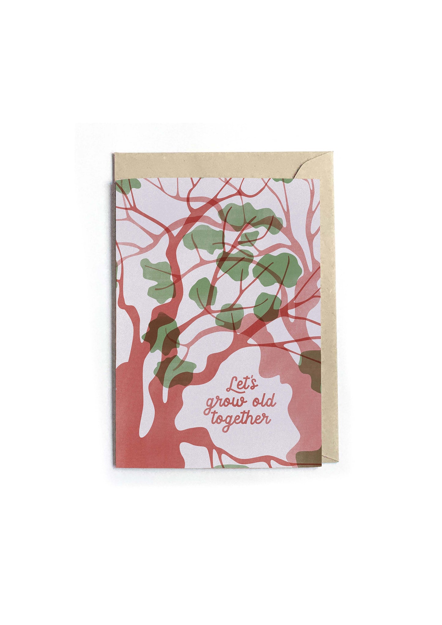 Greeting Card - Let's Grow Old Together
