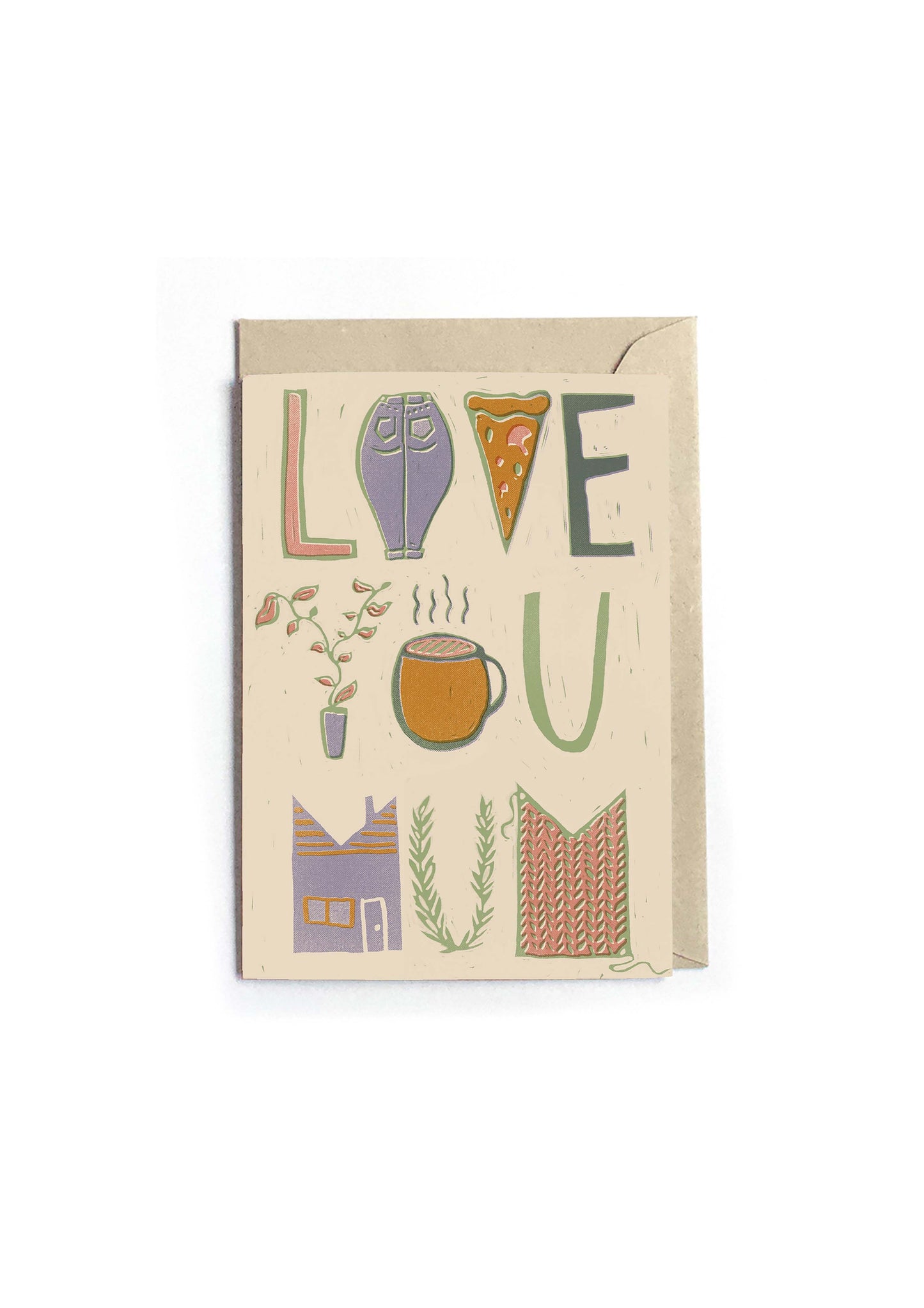 Greeting Card - Happy Mother's Day, Love You Mum