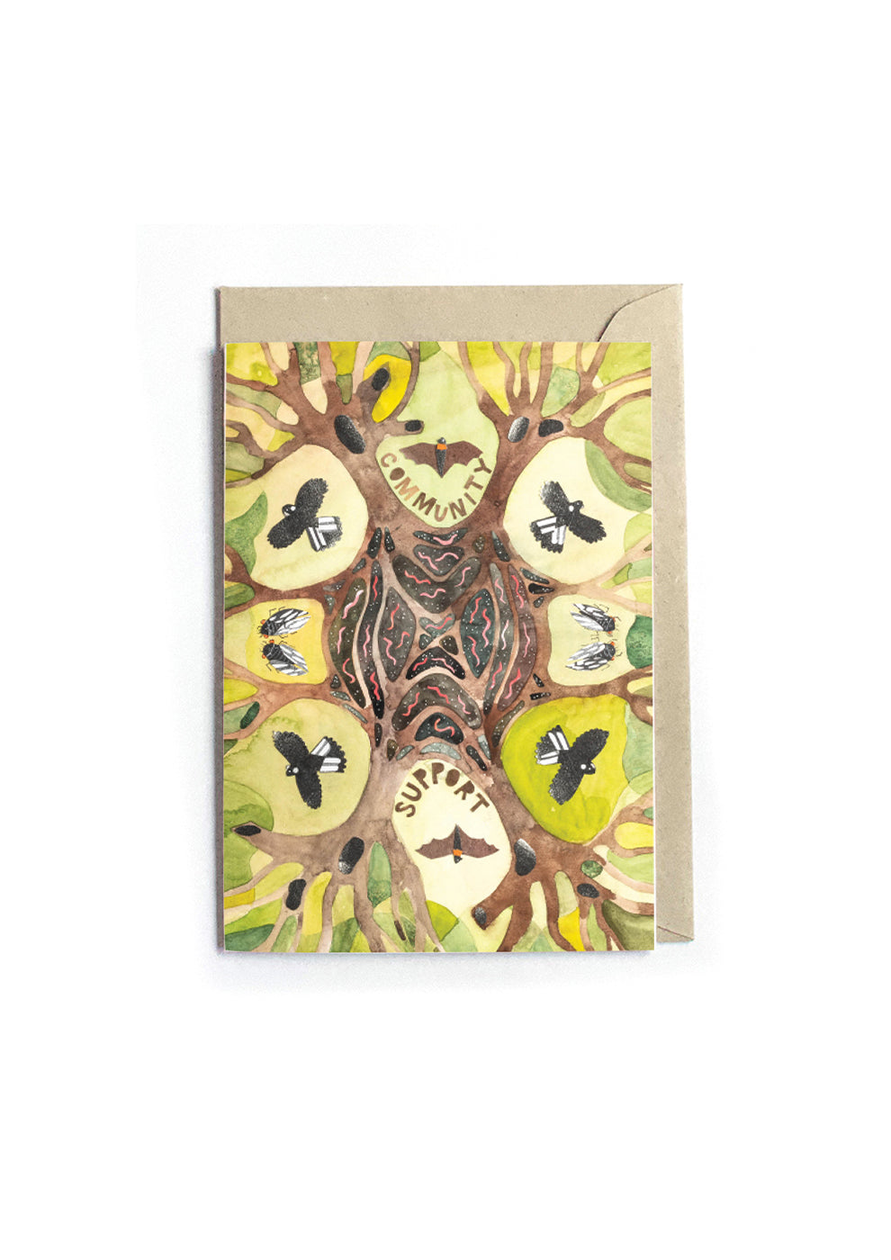 Community & Support - Poetry Card
