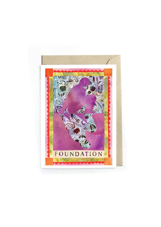 Foundation – Australian Poetry Greeting Card | Nature Magic Collection
