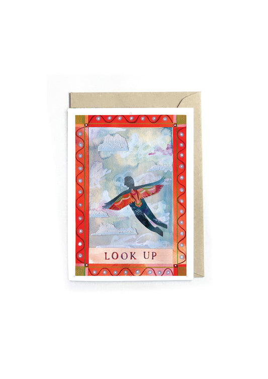 Look Up – Australian Poetry Greeting Card | Nature Magic Collection