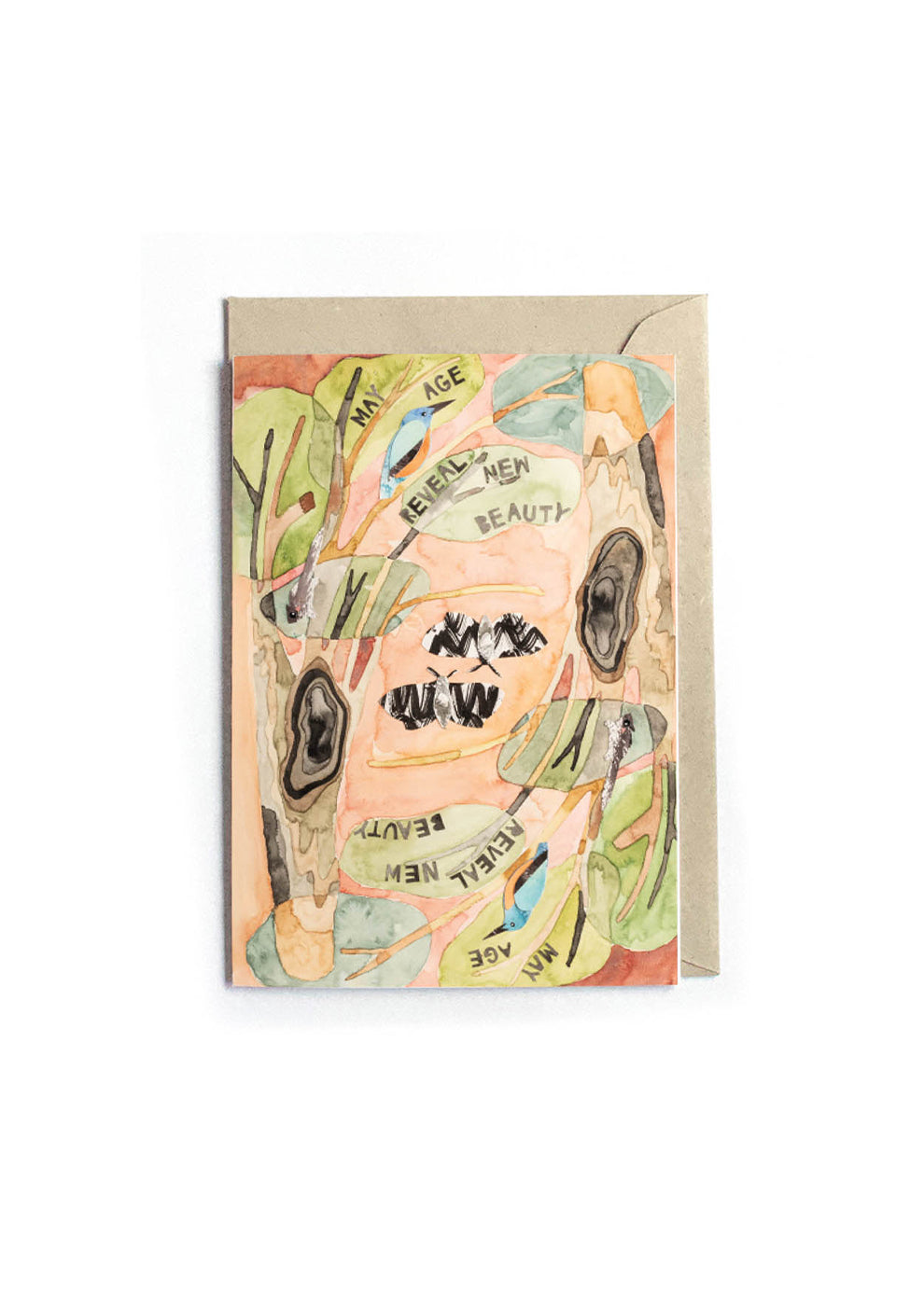 May Age Reveal New Beauty - Poetry Card