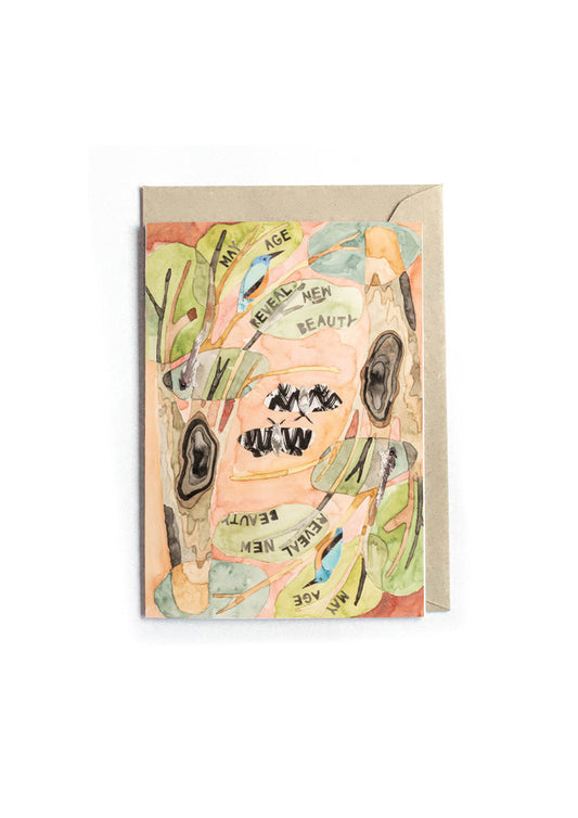 May Age Reveal New Beauty - Poetry Card
