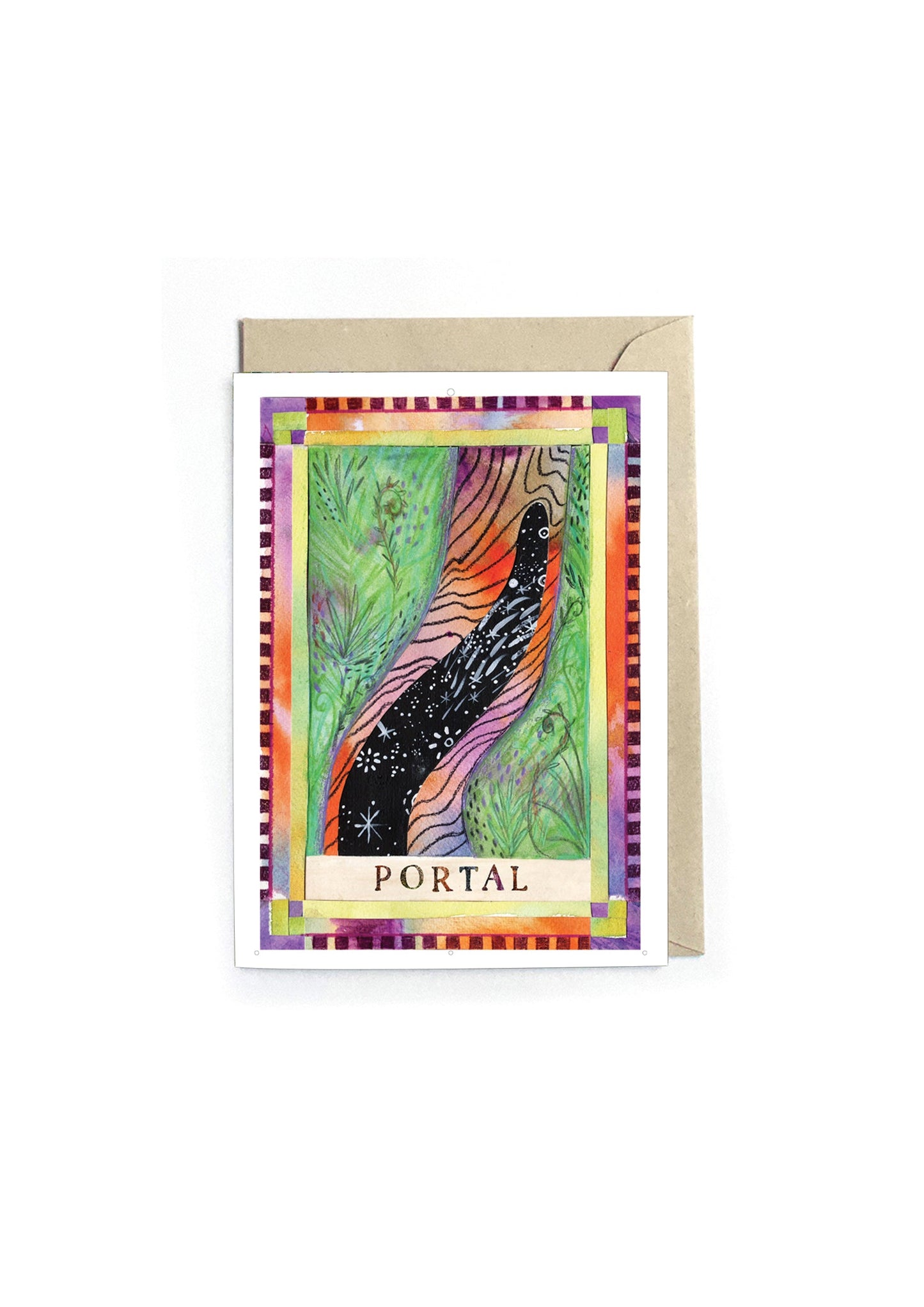 Portal – Transformation Nature Poetry Card