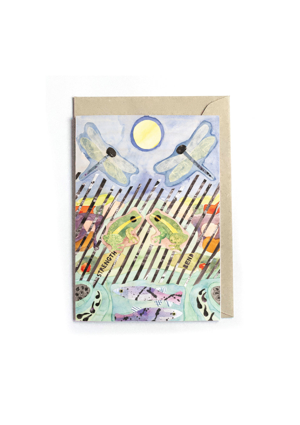 Strength and Bend - Poetry Card