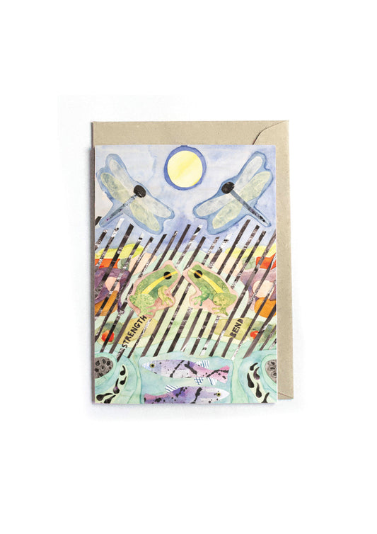 Strength and Bend - Poetry Card