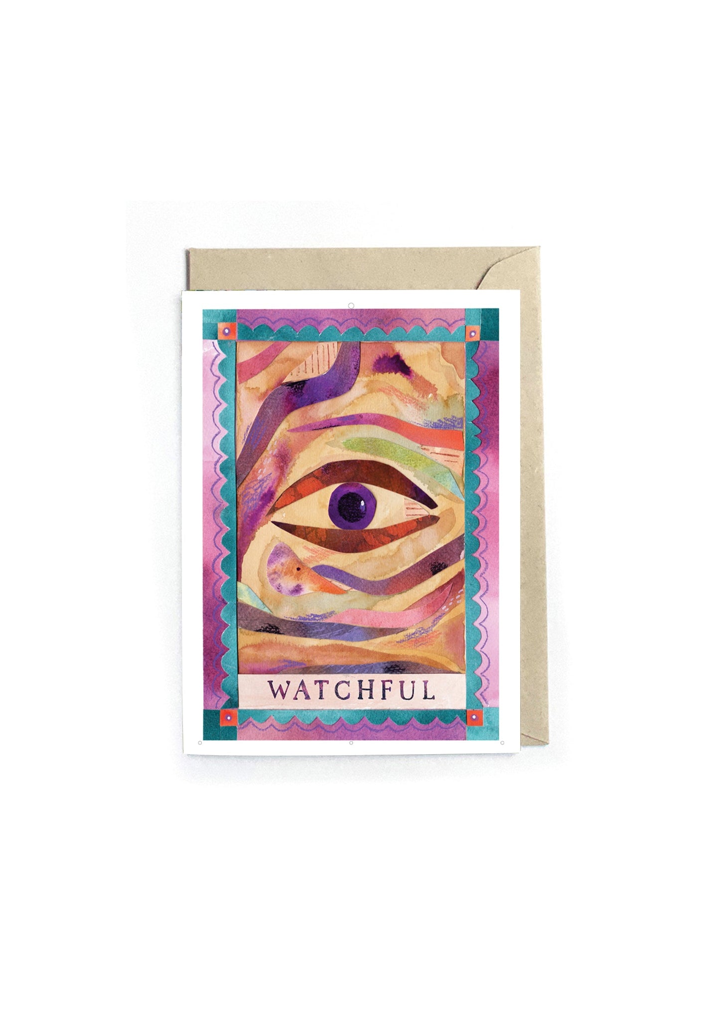 Watchful – Environmental Poetry Greeting Card
