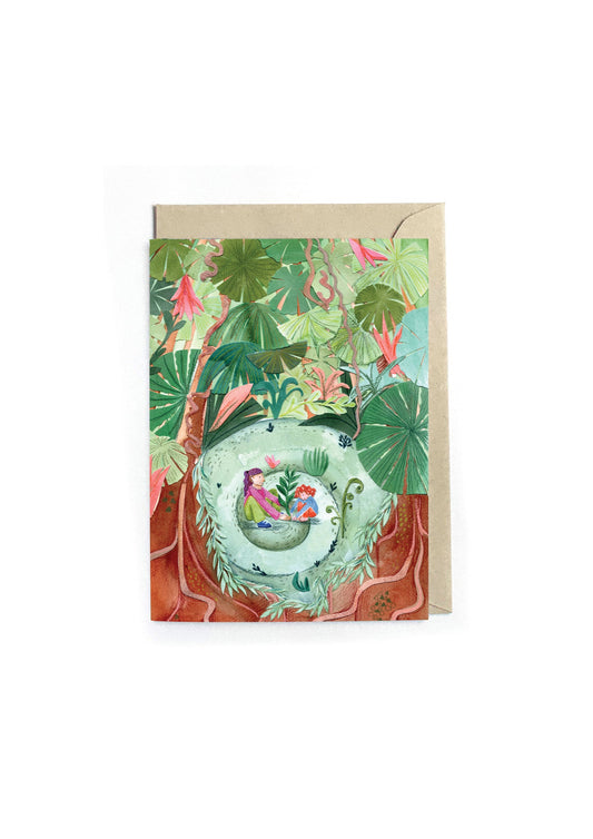 Whistling Apprentices – Gardening Poetry Greeting Card