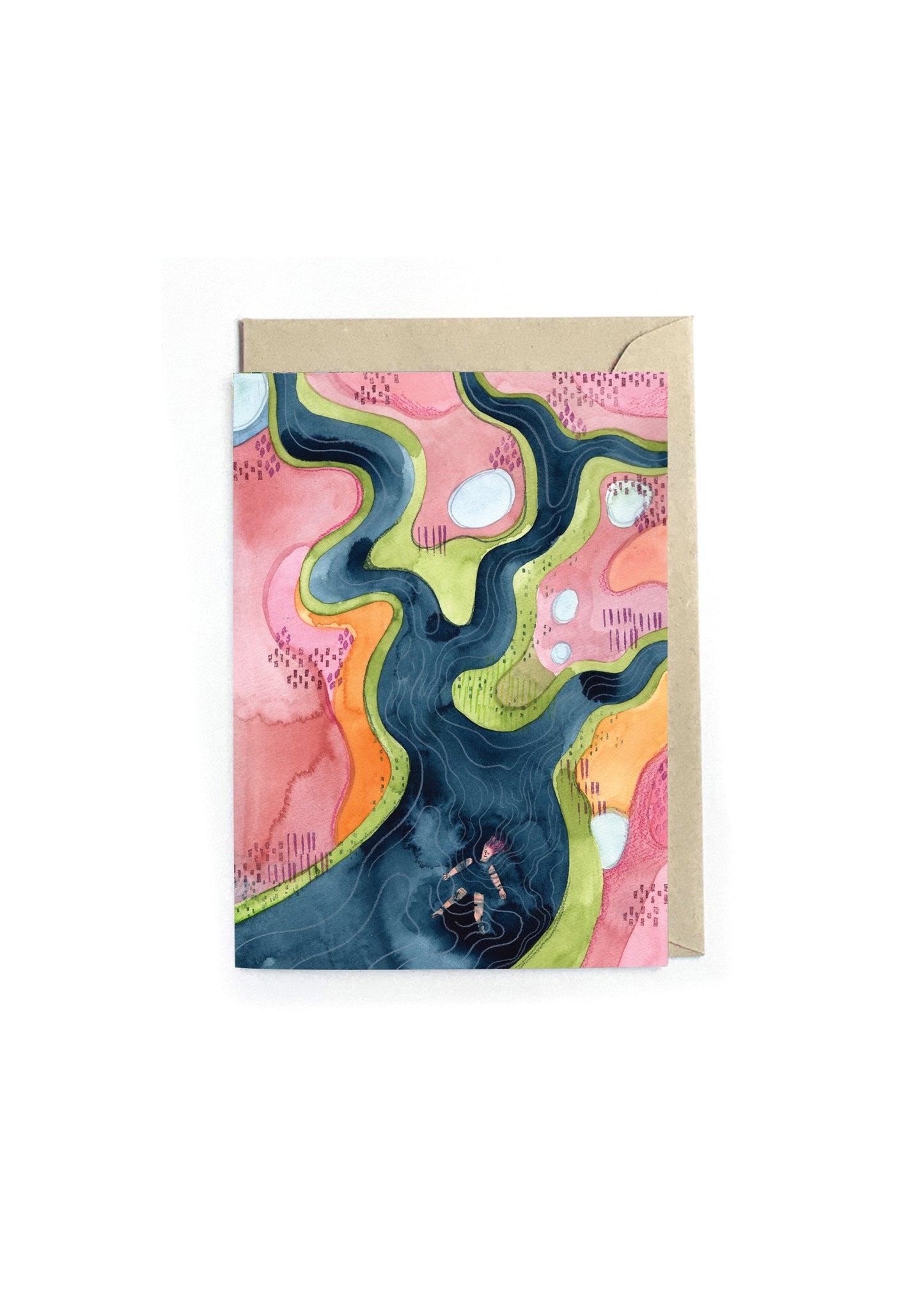 Thread & Sing – Harmony with Earth Poetry Card